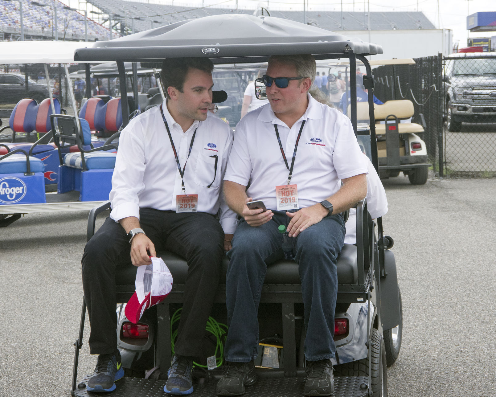 Darlington Infield Sunday